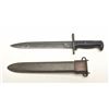 Image 2 : 1903 or M1 Garand bayonet and scabbard. 10&#8221;