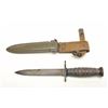 Image 2 : U.S. M-4 Vietnam era knife with scabbard and
