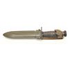 Image 3 : U.S. M-4 Vietnam era knife with scabbard and