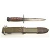 Image 3 : U.S. M 4 M1 carbine bayonet with M8 scabbard