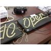 Image 2 : 2 ILLUMINATED OPEN SIGNS