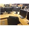 Image 1 : LOT OF 19 HP 22" LCD MONITORS AND 6 HP NOTEBOOK COMPUTERS, NO HARD DRIVES,  NO POWER SUPPLY AND