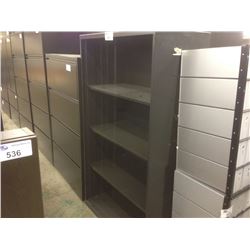 HERMAN MILLER BLACK 5' BOOK CASE