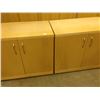 Image 2 : LOT OF 12 MAPLE CABINETS