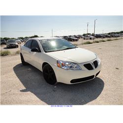 2007 - PONTIAC G6