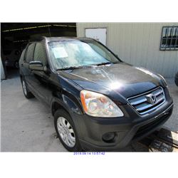 2006 - HONDA CR-V// REBUILT SALVAGE