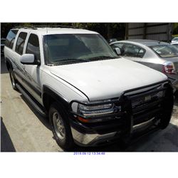 2001 - CHEVROLET SUBURBAN