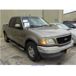 2001 - FORD F150