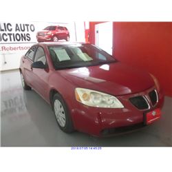 2007 - PONTIAC G6!
