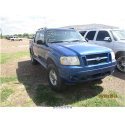 2001 - FORD EXPLORER SPORT TRAC