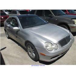 2003 - MERCEDES BENZ C320