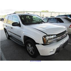 2002 - CHEVROLET TRAIL BLAZER