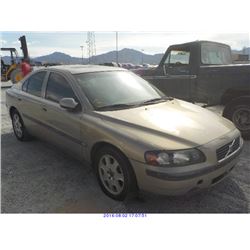 2001 - VOLVO S60