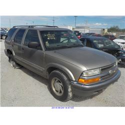 2001 - CHEVROLET BLAZER