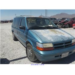 1995 - DODGE GRAND CARAVAN//BONDED TITLE