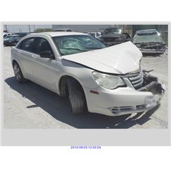2008 - CHRYSLER SEBRING//BONDED TITLE