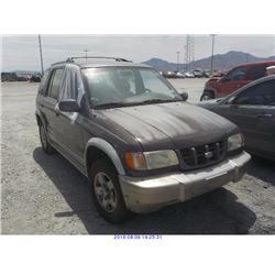 1999 - KIA SPORTAGE//REBUILT SALVAGE