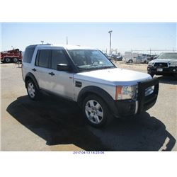 2005 - LANDROVER LR3 // SALVAGE TITLE