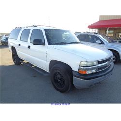2001 - CHEVROLET SUBURBAN