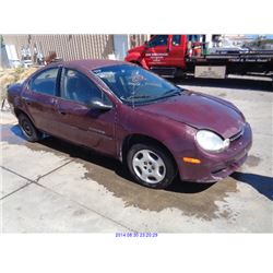 2000 - DODGE NEON
