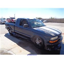 2001 - CHEVROLET S10 PICKUP