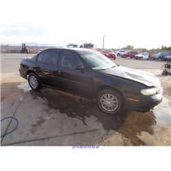 2001 - CHEVROLET MALIBU