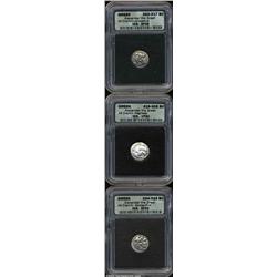 Lot of three drachms of Alexander III.