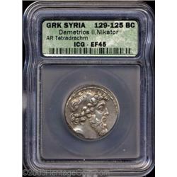 Seleukid Kingdom. Demetrios II Nikator.