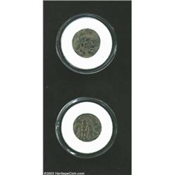 Lot of four miscellaneous Greek coins.