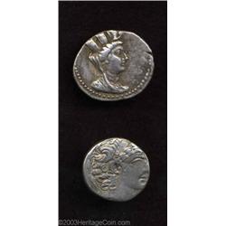 Lot of two tetradrachms.