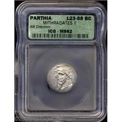 Parthian Kingdom. Mithradates II.