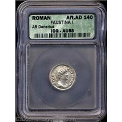 Diva Faustina I, wife of Antoninus Pius.