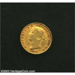 Victoria gold Half Sovereign 1862,