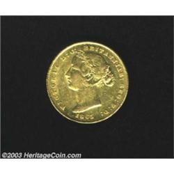 Victoria gold Sovereign 1863,