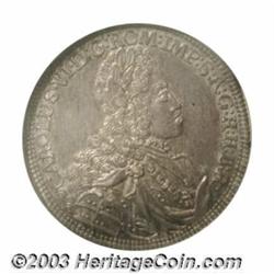 Charles VI 1/4 Taler (1711) Hall,