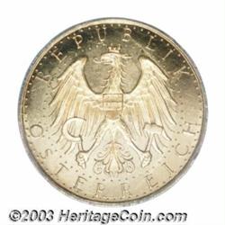 Gold 100 Schilling 1927,