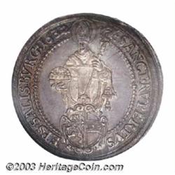 Salzburg. Paris Taler 1632,