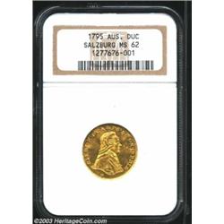 Salzburg. Hieronymous gold Ducat 1795,