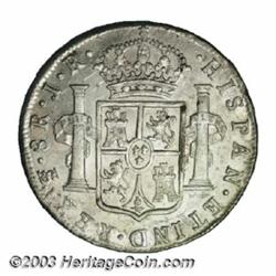 Carlos III 8 Reales 1775JR,