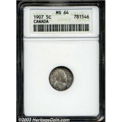 Edward VII 5 Cents 1907,