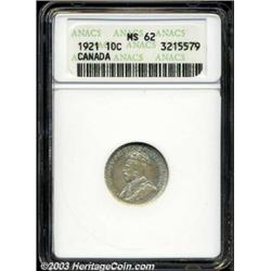 George V 10 Cents 1921,