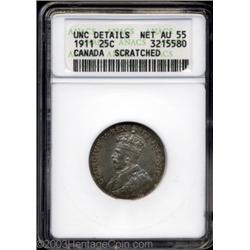 George V 25 Cents 1911,