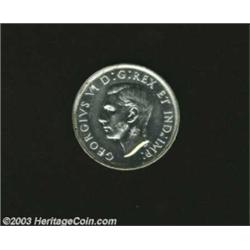 George VI Dollar 1947 Pointed 7,