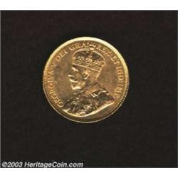 George V 5 Dollars 1912,