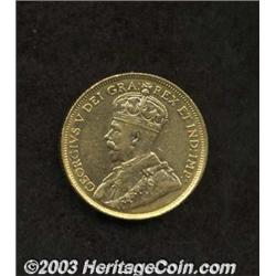 George V gold 5 Dollars 1913,