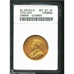 George V gold 10 Dollars 1912,