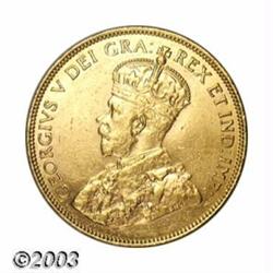 George V gold 10 Dollars 1913,