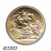 Image 2 : George V gold Sovereign 1919C,
