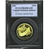 Image 1 : Elizabeth II gold 100 Dollars 1981,