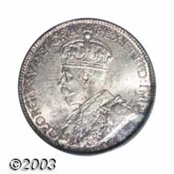 Newfoundland. George V 25 Cents 1917C,